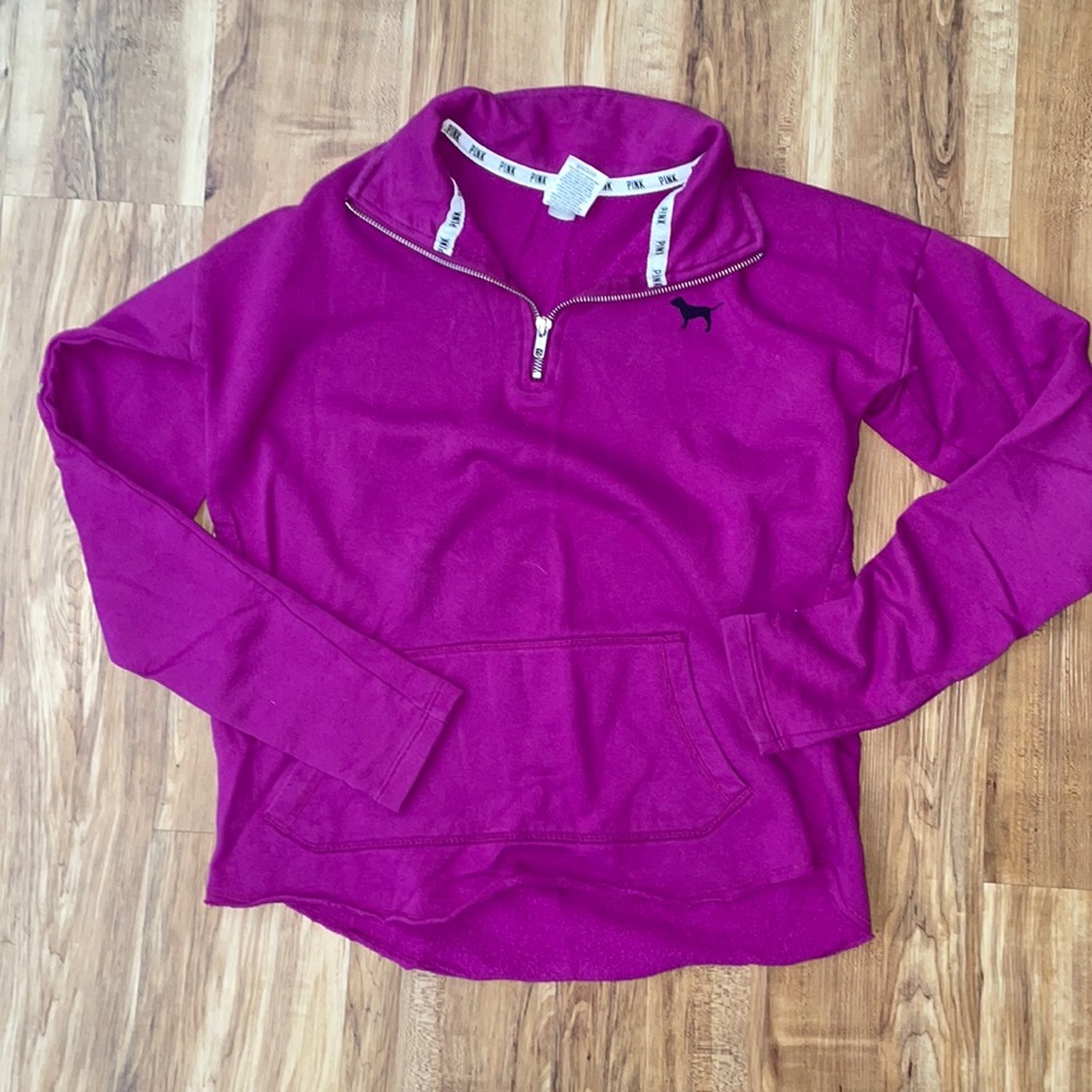 Pink Victoria secret sweatshirt